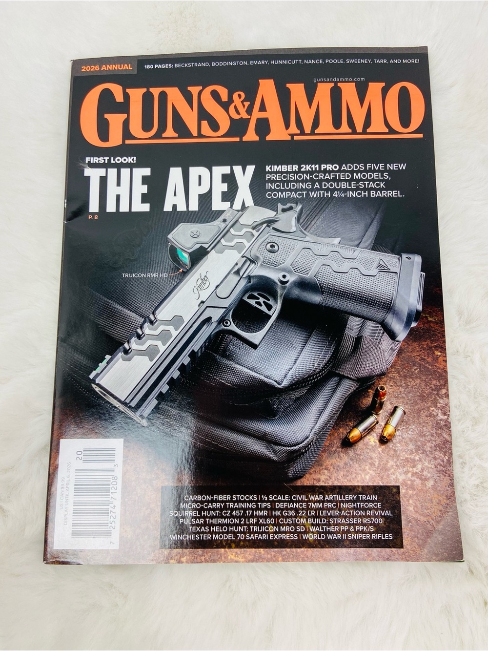 Guns and ammo The Apex Cover magazine